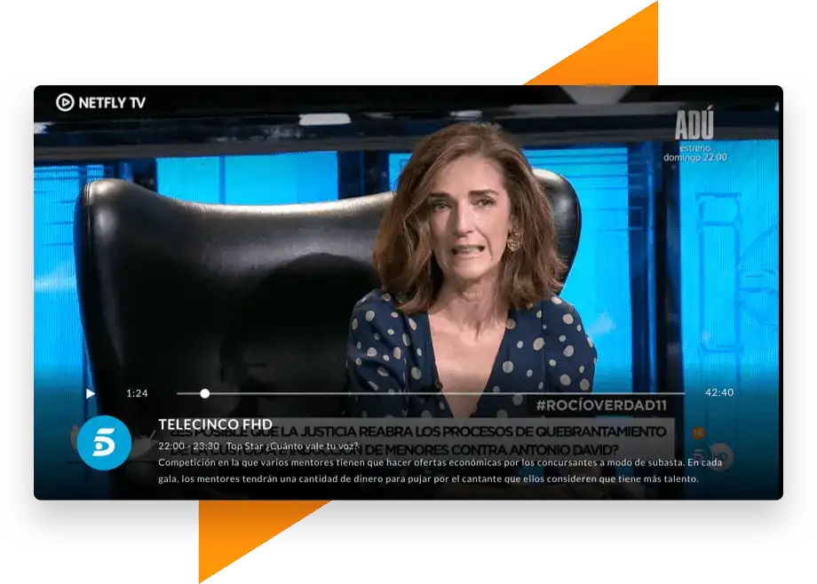 Canales de Netfly TV